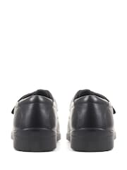 Pavers Black Monk/Touch Fastening Gents Smart Shoes - Image 2 of 5