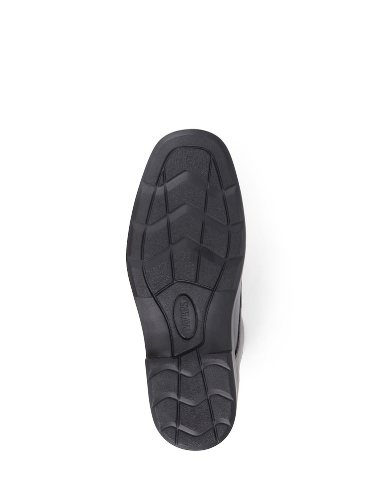 Pavers Black Monk/Touch Fastening Gents Smart Shoes - Image 5 of 5