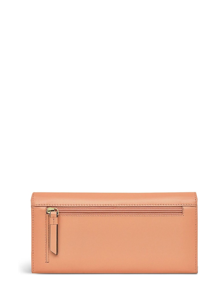 Radley London Orange Parakeet Pal Large Flapover Matinee Purse - Image 2 of 4 Radley London Orange Parakeet Pal Large Flapover Matinee Purse - Image 2 of 4