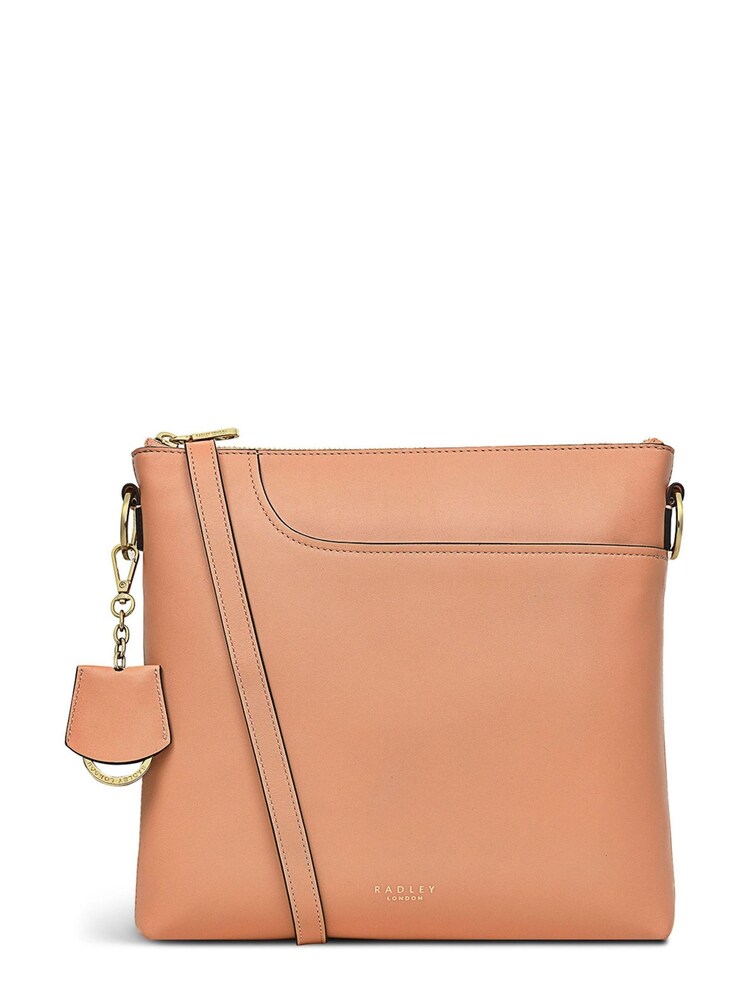 Radley London Medium Orange Pockets 2.0 Zip-Top Cross-Body Bag - Image 1 of 4