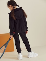 Black Zip Through Hoodie And Joggers School Sports Set (3-16yrs) - Image 3 of 7