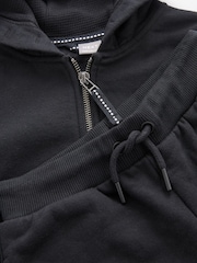 Black Zip Through Hoodie And Joggers School Sports Set (3-16yrs) - Image 7 of 7