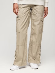 Pantaloni largi cargo cu talie joasă Superdry - Image 1 of 1
