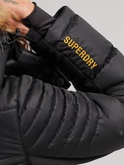 Superdry Black Sport Snow Luxe Puffer Jacket - Image 4 of 4