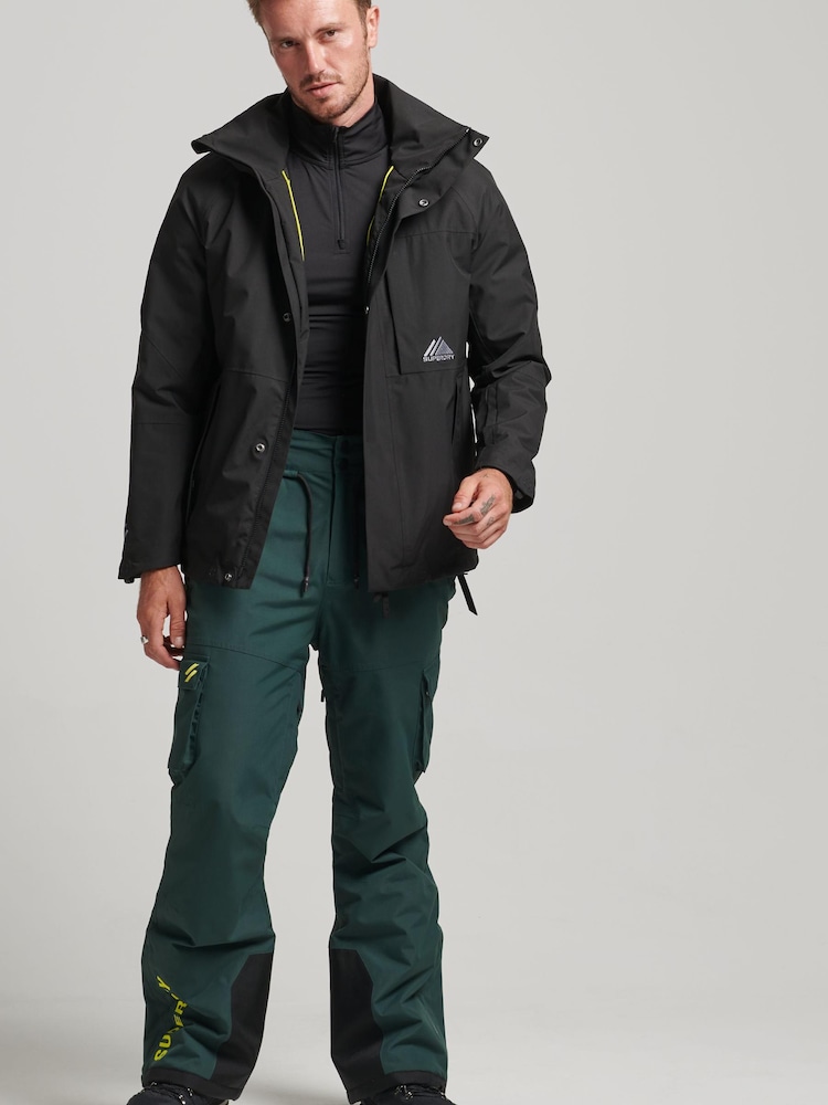 Superdry Black Sport Snow Ultra Jacket - Image 2 of 5
