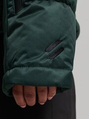 Superdry Green Sport Snow Luxe Puffer Jacket - Image 5 of 6