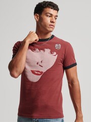 Superdry Ringspun Allstars KB 100% Cotton Graphic T-Shirt - Image 1 of 4