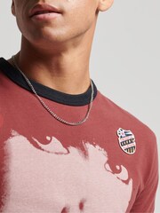 Superdry Ringspun Allstars KB 100% Cotton Graphic T-Shirt - Image 4 of 4