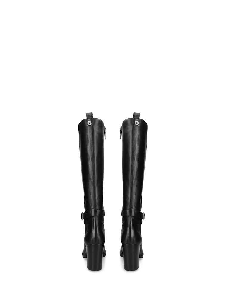 Negro - Botas altas hasta las rodillas con detalle de hebilla de Carvela - Imagen 4 de 4 Negro - Botas altas hasta las rodillas con detalle de hebilla de Carvela - Imagen 4 de 4