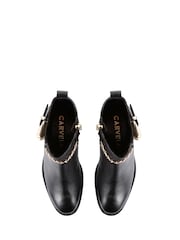 Carvela Black Rider Ankle Boots - Image 4 of 5