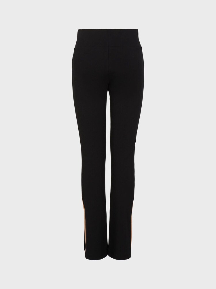 Emporio Armani EA7 Womens Collegiate Black Joggers - Image 2 of 4
