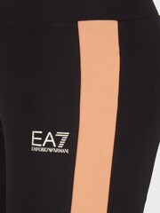 Emporio Armani EA7 Womens Collegiate Black Joggers - Image 4 of 4