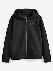 črna - Emporio Armani EA7 Ženska trenirka s kapuco - Slika 6 iz 7