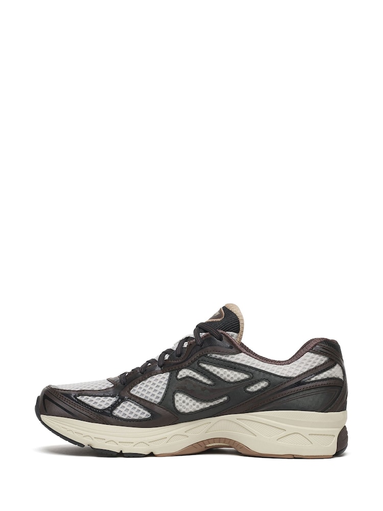 Saucony Taupe Brown ProGrid Guide 7 Trainers - Image 2 of 6
