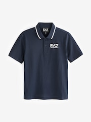 Emporio Armani EA7 Boys Core ID Polo Shirt - Image 1 of 3