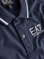 Emporio Armani EA7 Boys Core ID Polo Shirt - Image 3 of 3