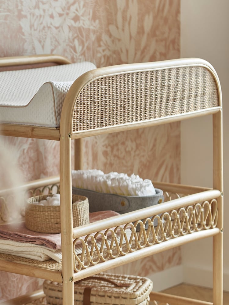Cuddleco Natural Aria Rattan Changer - Image 2 of 5
