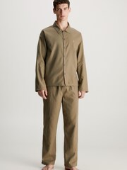 Calvin Klein Pure Flannel Lounge Shirt - Image 2 of 5