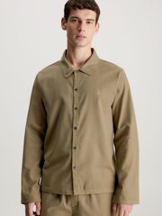 Calvin Klein Pure Flannel Lounge Shirt - Image 3 of 5