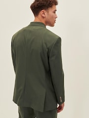Green EDIT Relaxed Fit Double Breasted Suit Jacket - Image 5 of 11