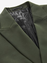 Green EDIT Relaxed Fit Double Breasted Suit Jacket - Image 7 of 11