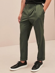 Green EDIT Relaxed Fit Suit Trousers - Image 1 of 9