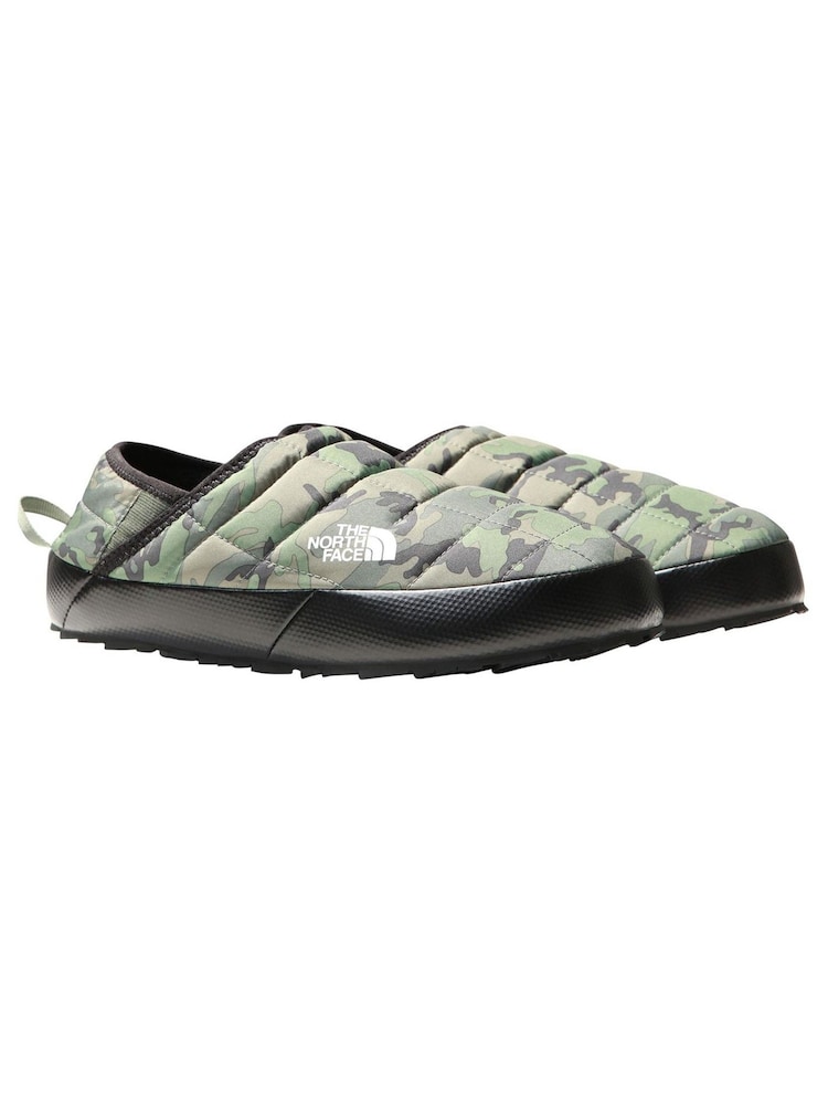 The North Face Green Mens Traction Thermoball Slippers - Image 1 of 7