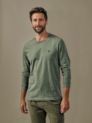 Aubin Green Buttermere Long Sleeve T-Shirt - Image 1 of 3