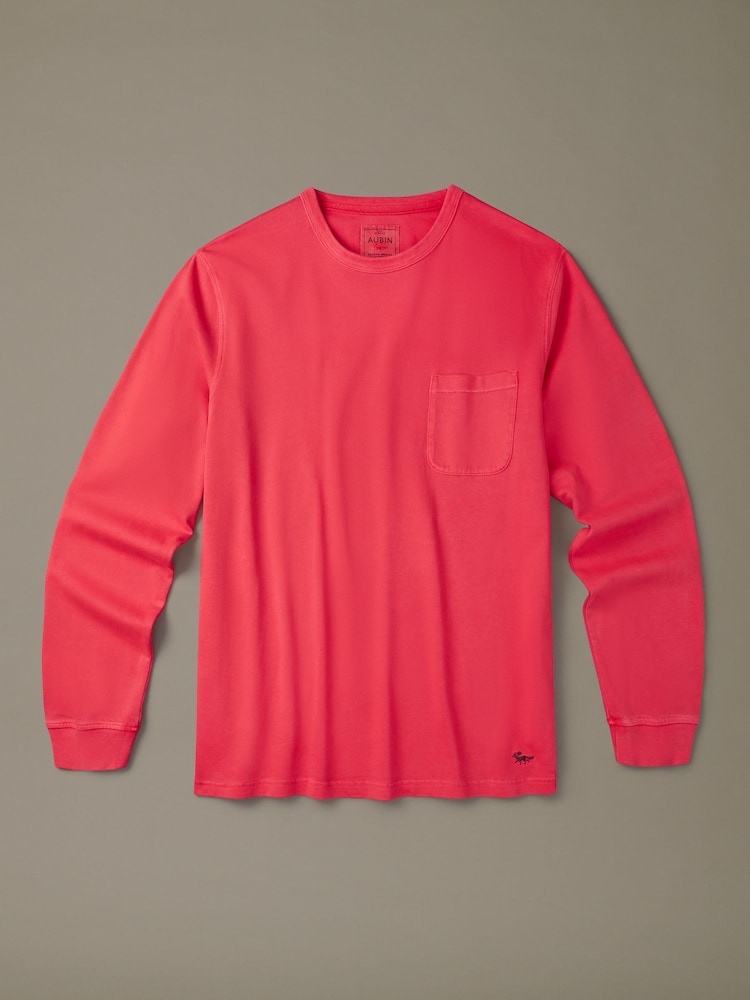 Aubin Red George garpiedurkņu T-krekls - Attēls 1 no 1