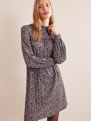Boden Blue Easy Yoke Mini Dress - Image 1 of 6