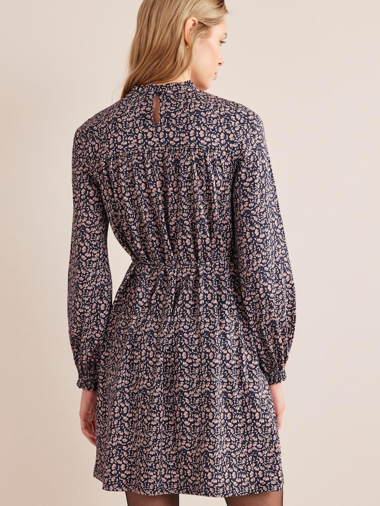 Boden Blue Easy Yoke Mini Dress - Image 2 of 6