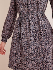 Boden Blue Easy Yoke Mini Dress - Image 5 of 6