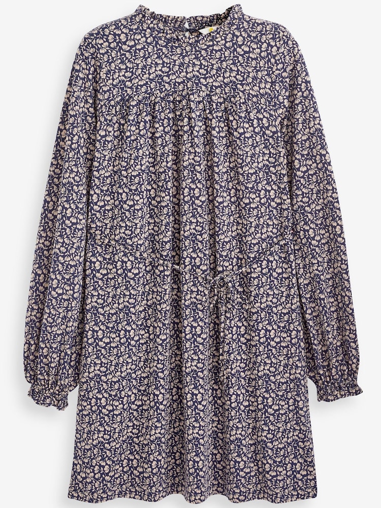 Boden Blue Easy Yoke Mini Dress - Image 6 of 6