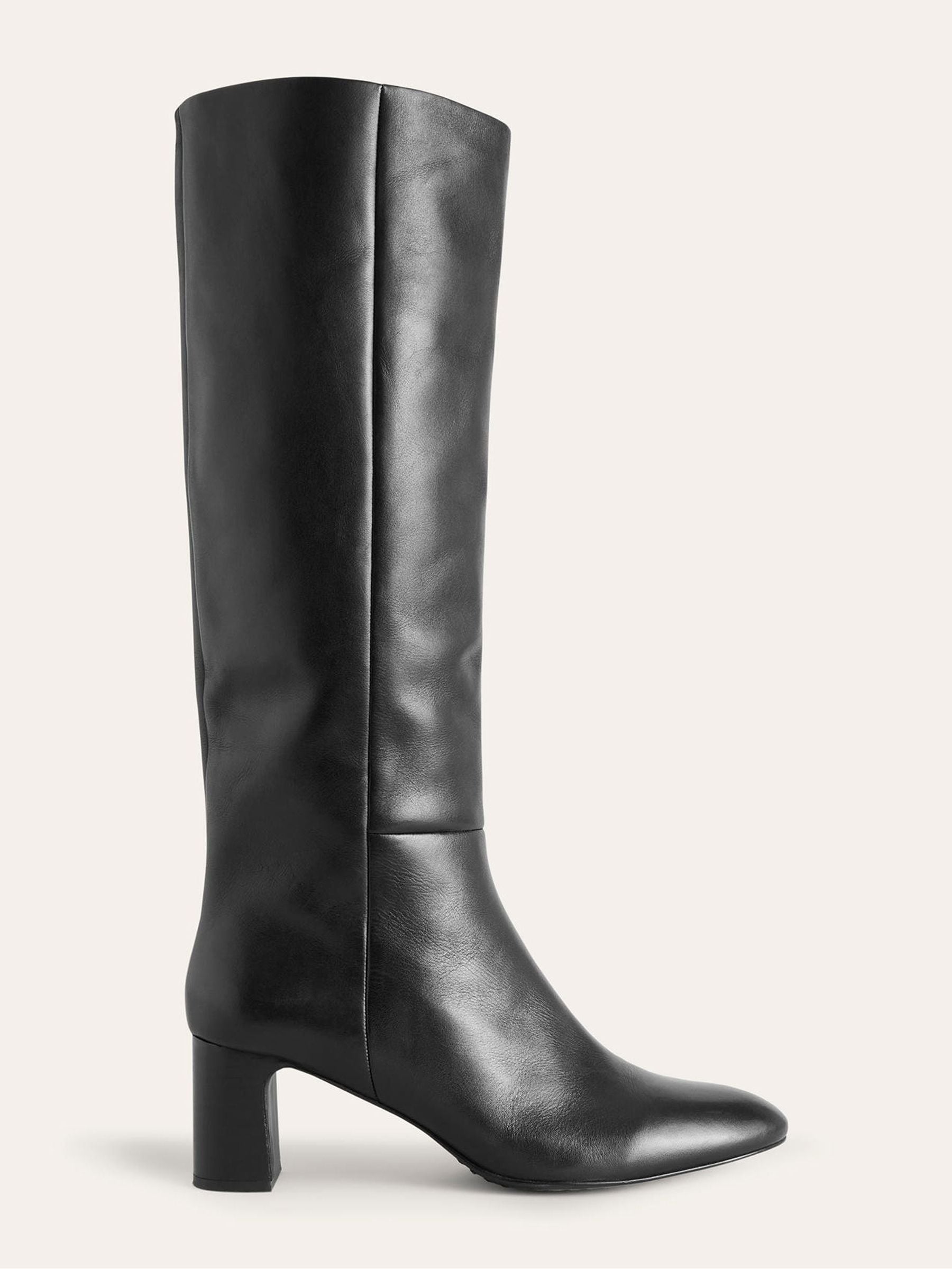 Buy Boden Black Erica Knee High Leather Boots from Next USA