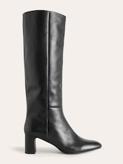Boden Black Erica Knee High Leather Boots - Image 4 of 6