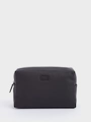 Osprey London The Large Grantham Waxed Canvas & Leather Washbag - Image 3 of 5