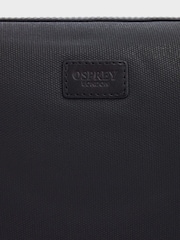 Osprey London The Large Grantham Waxed Canvas & Leather Washbag - Image 5 of 5