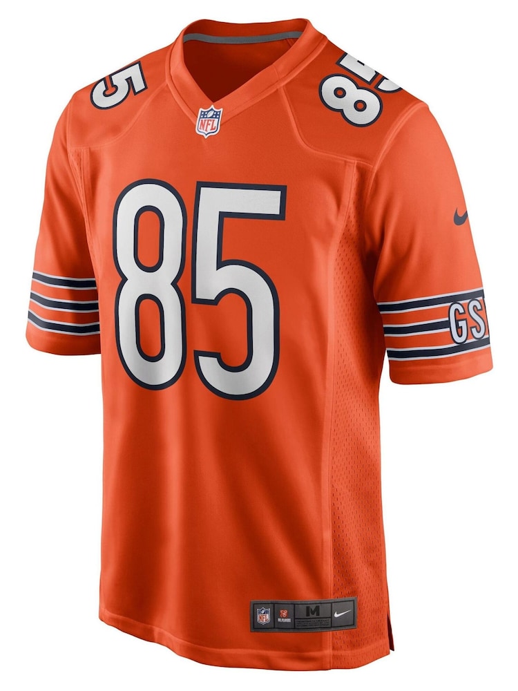 Nike Orange NFL Chicago Bears Alternate Game Jersey - Cole Kmet Youth - Image 2 of 3 Nike Orange NFL Chicago Bears Alternate Game Jersey - Cole Kmet Youth - Image 2 of 3
