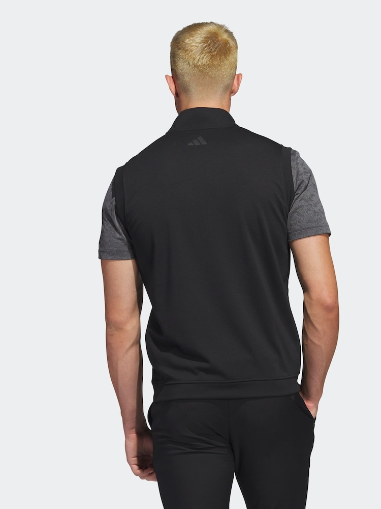 adidas Golf Elevated Quarter Zip Pullover Vest - Image 2 of 6