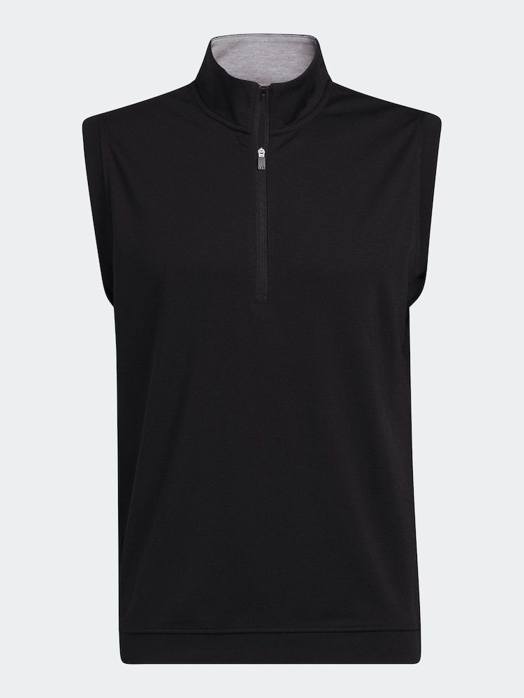 adidas Golf Elevated Quarter Zip Pullover Vest - Image 6 of 6
