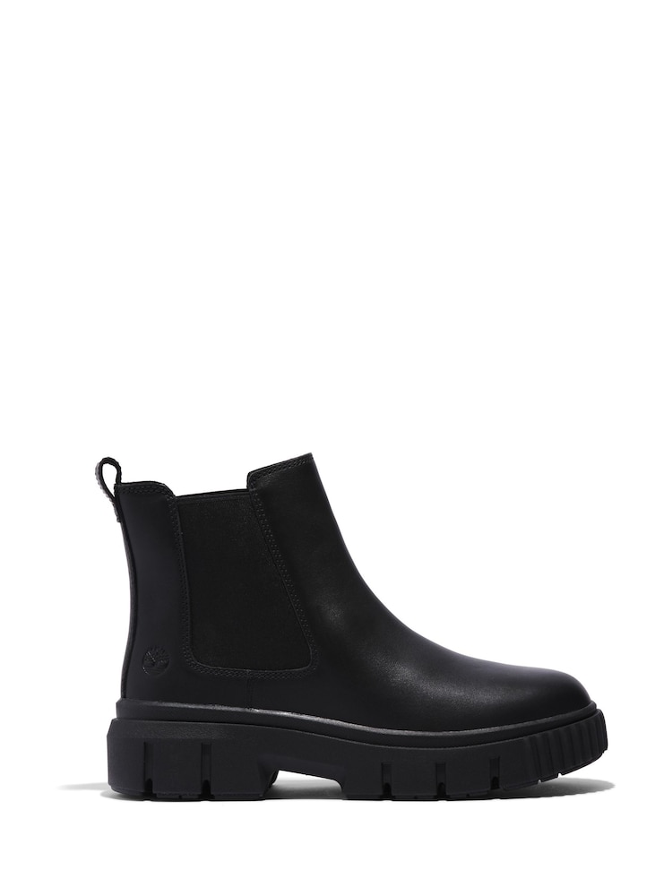 Timberland Greyfield Chelsea Black Boots - Image 1 of 3