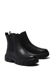 Timberland Greyfield Chelsea Black Boots - Image 2 of 3