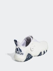 adidas Golf Codechaos 22 Boa Spikeless Golf White/Blue Trainers - Image 3 of 8