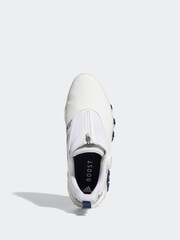 adidas Golf Codechaos 22 Boa Spikeless Golf White/Blue Trainers - Image 5 of 8