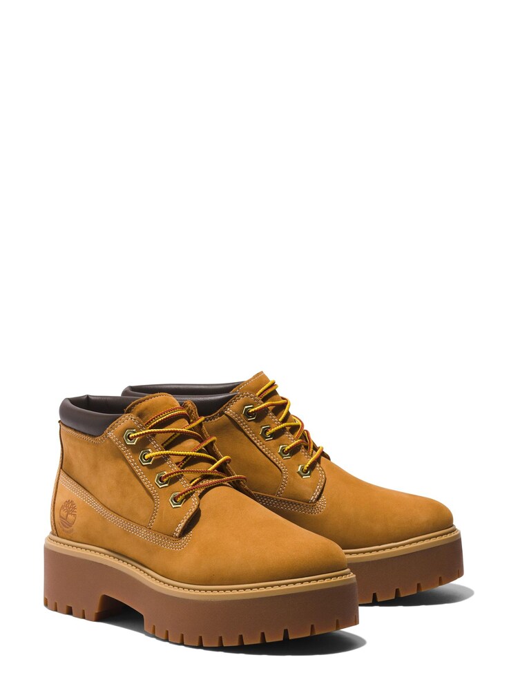 Timberland Premium Elevated Nellie Waterproof Brown Boots - Image 2 of 4 Timberland Premium Elevated Nellie Waterproof Brown Boots - Image 2 of 4