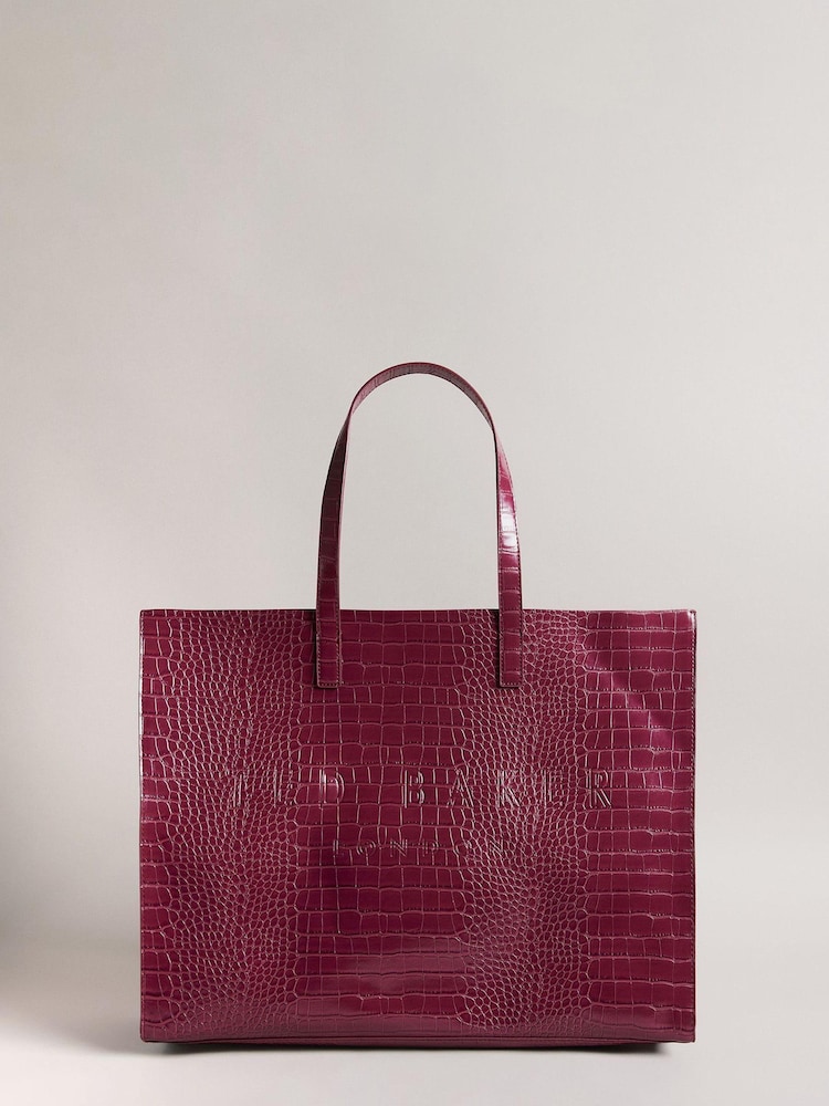 Ted Baker Allicon Imitation Croc Detail Ew Icon Bags - Image 1 of 4