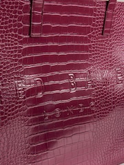 Ted Baker Allicon Imitation Croc Detail Ew Icon Bags - Image 3 of 4