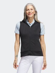 adidas Golf Black COLD.RDY Full-Zip Vest - Image 1 of 7