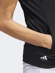 adidas Golf Black COLD.RDY Full-Zip Vest - Image 6 of 7