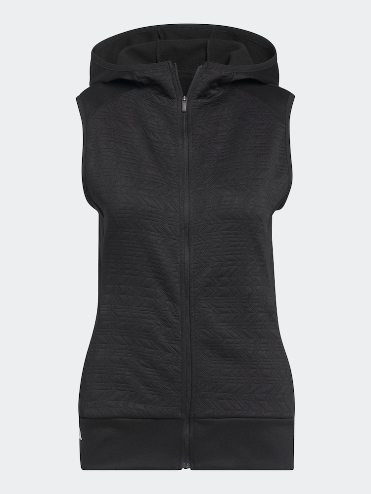 adidas Golf Black COLD.RDY Full-Zip Vest - Image 7 of 7